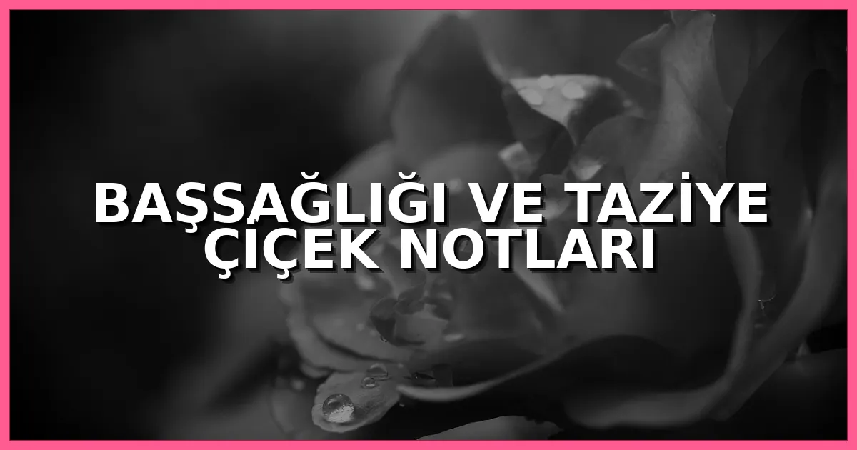 Başsağlığı dilemek için hazırlanmış sade beyaz çiçek aranjmanı ve taziye kartı